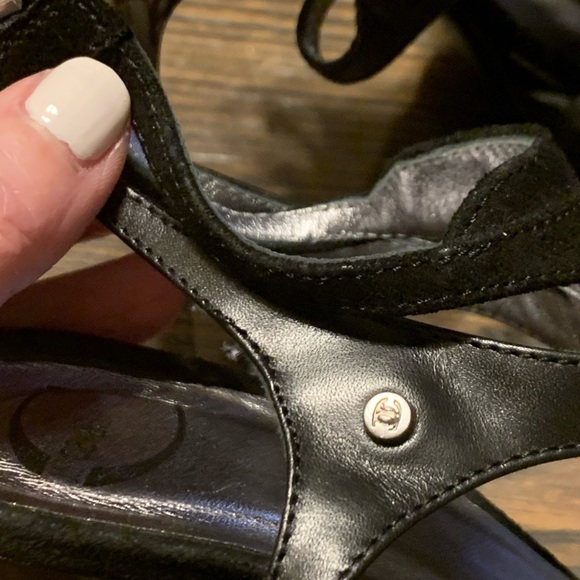 Sz 39 Roberto Cavalli Zipper detail Black Heels - Picture 11 of 15